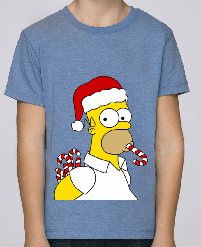 T-shirt garçon Simpson Noël par Forgo