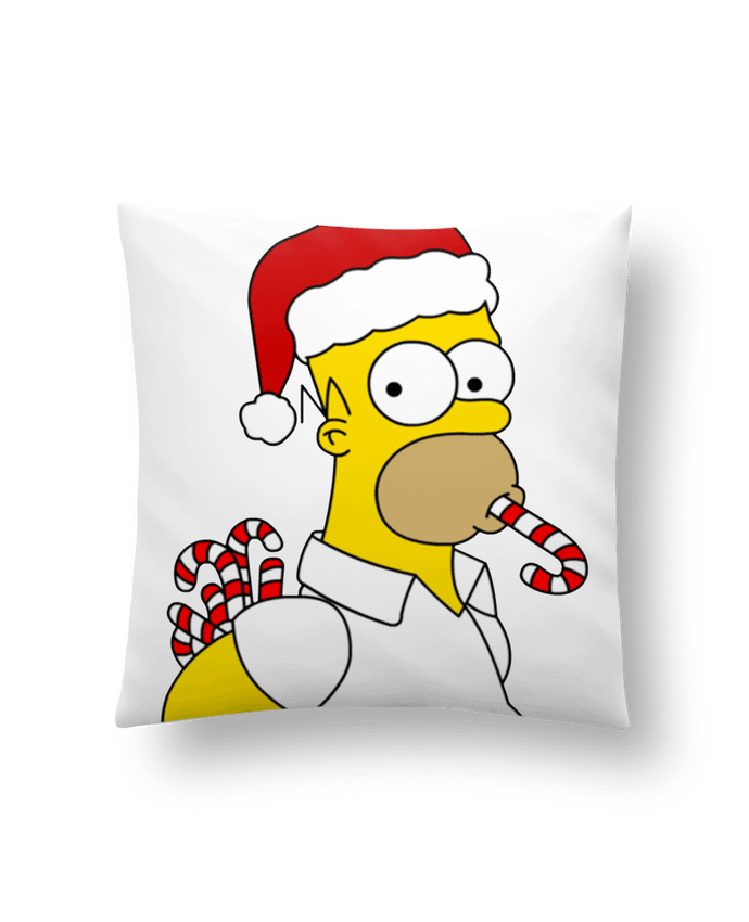 Coussin Simpson Noël par Forgo