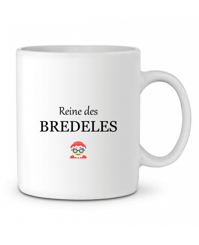 Ceramic Mug Reine des Bredeles by MartheSeDémarque