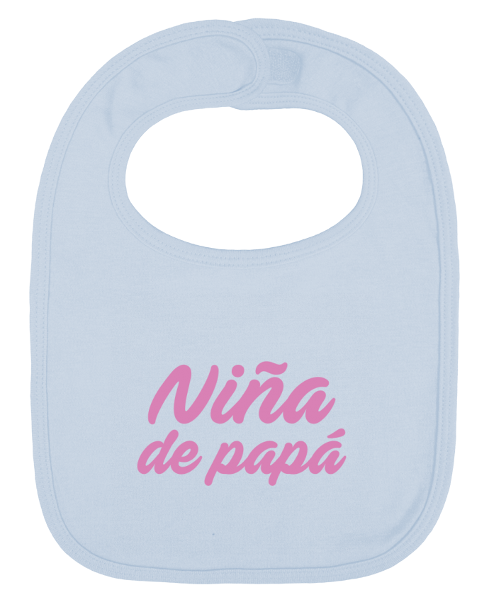 Babero Liso y Contrastado Papá / Niña de papá por tunetoo
