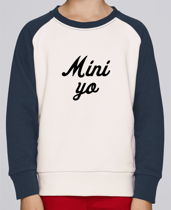 Sweatshirt Kids Round Neck Stanley Mini Contrast Mini yo by tunetoo