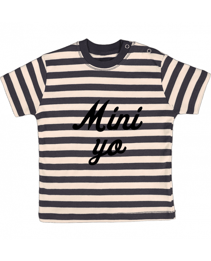 T-shirt baby with stripes Mini yo by tunetoo