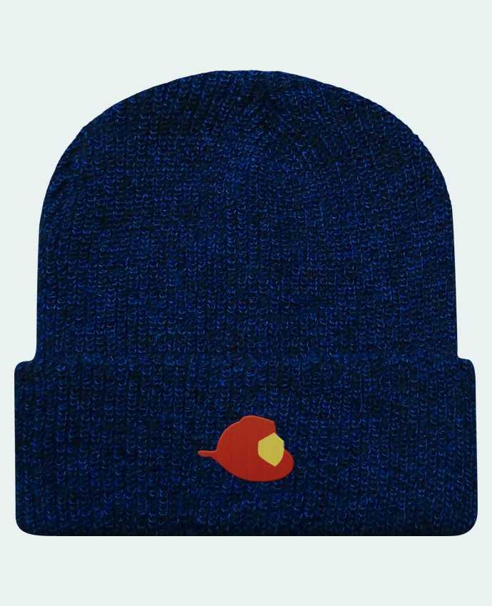 Bobble hat Heritage reversible Fireman by tunetoo