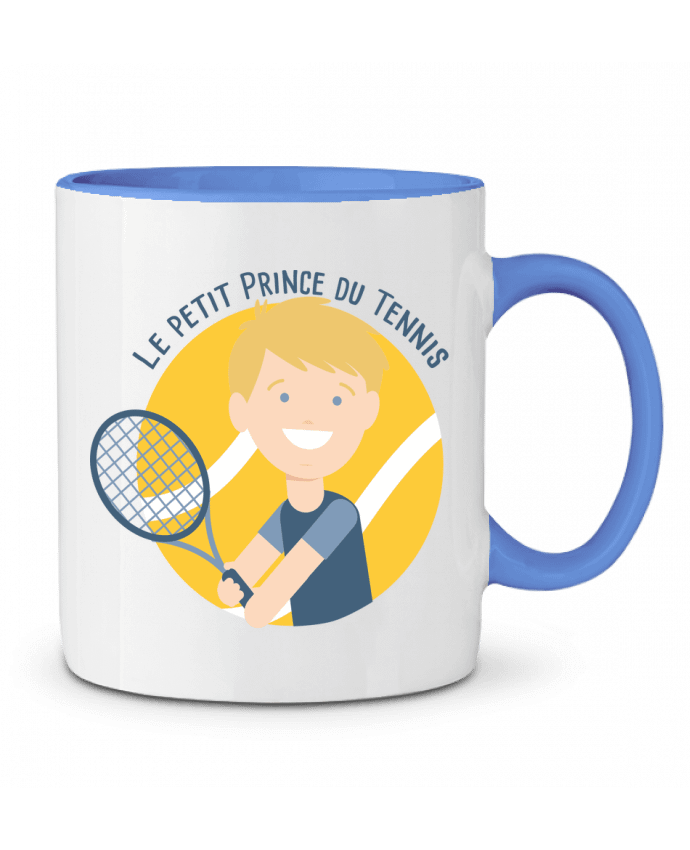 Mug bicolore Le Petit Prince du Tennis Le Petit Prince du Tennis