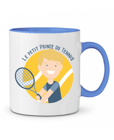 Mug bicolore Le Petit Prince du Tennis Le Petit Prince du Tennis