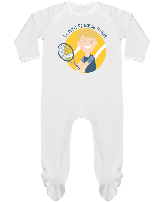 Pijama Bebé Manga Larga Contraste Le Petit Prince du Tennis por Le Petit Prince du Tennis