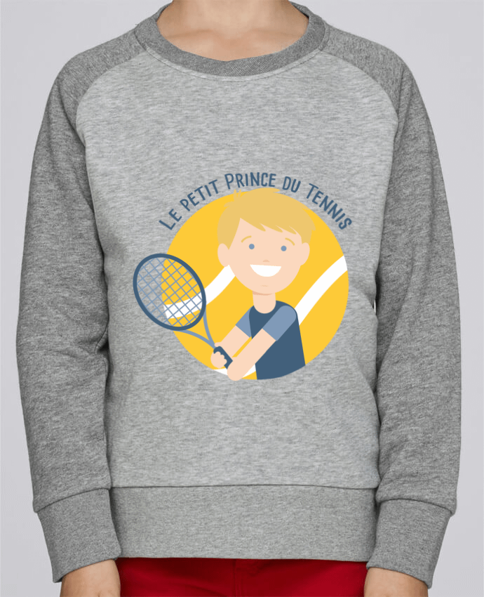 Sweatshirt Kids Round Neck Stanley Mini Contrast Le Petit Prince du Tennis by Le Petit Prince du Tennis