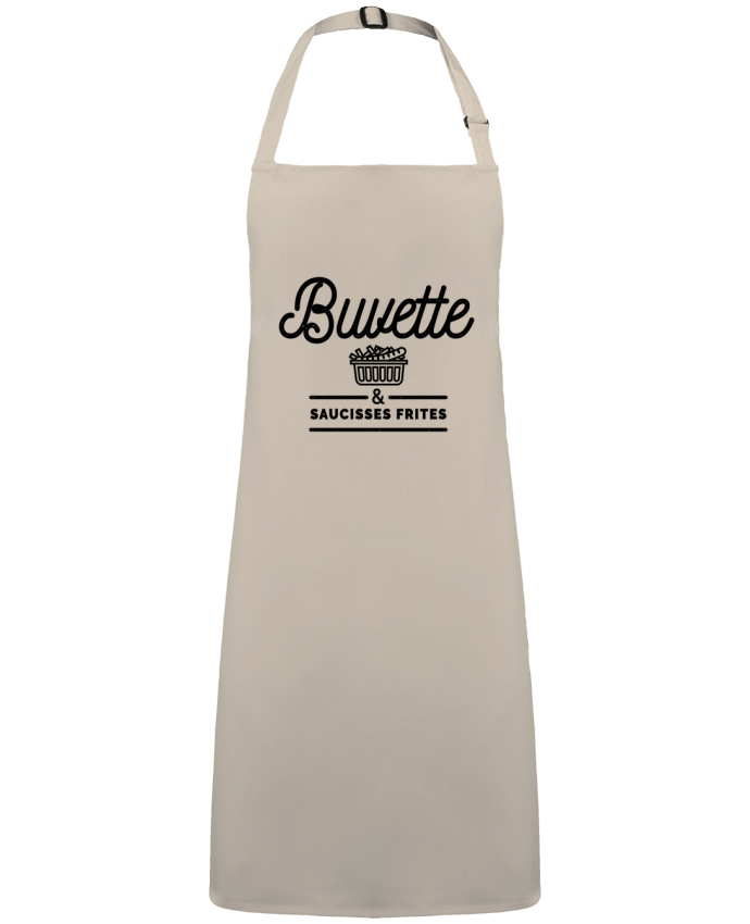 Apron no Pocket Buvette et Saucisse frites by  PDT