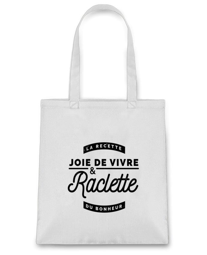 Tote Bag cotton Joie de vivre et raclette by Rustic