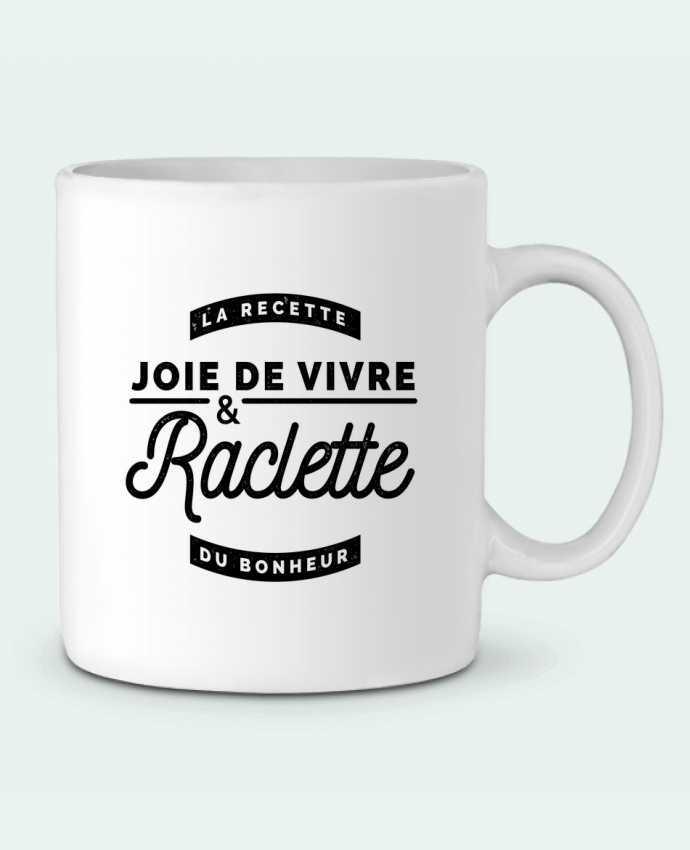 Ceramic Mug Joie de vivre et raclette by Rustic