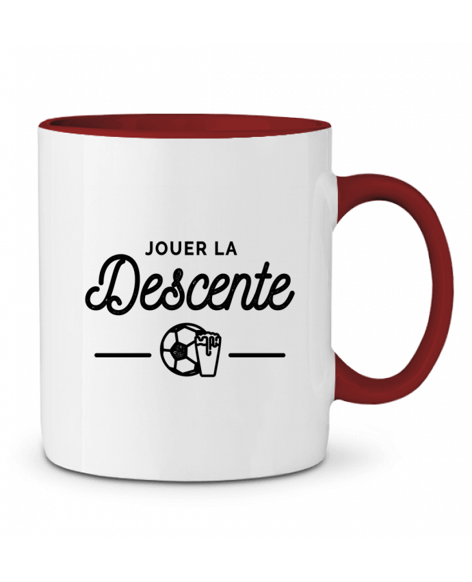 Mug bicolore Jouer la descente Rustic