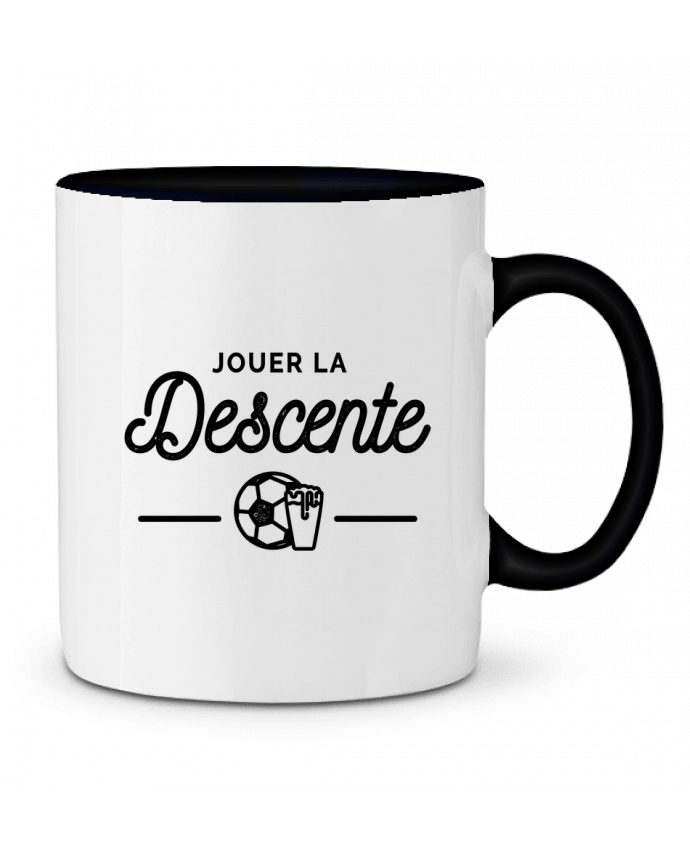 Mug bicolore Jouer la descente Rustic