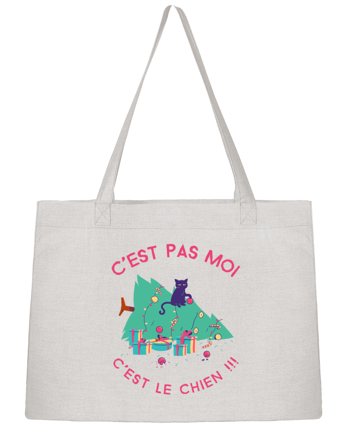 Sac Shopping Humour de chat par SANDRA-WEB-DESIGN.CH