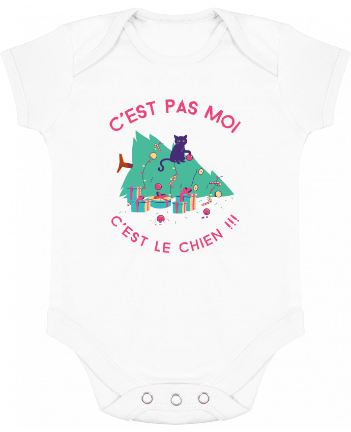 Baby Body Contrast Humour de chat by SANDRA-WEB-DESIGN.CH