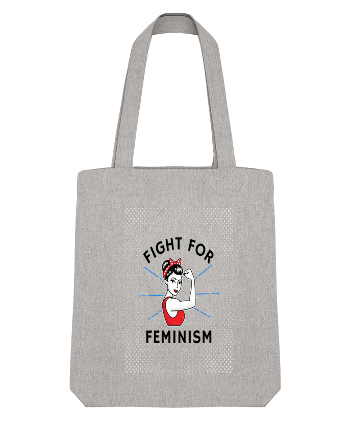 Tote Bag Stanley Stella Fight for féminism by Vise Shine your life 