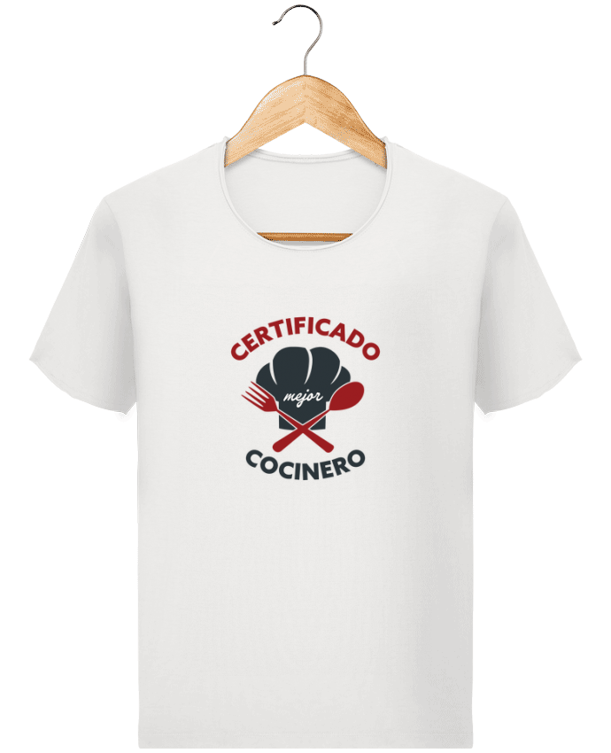  T-shirt Homme vintage Certificado mejor cocinero par tunetoo