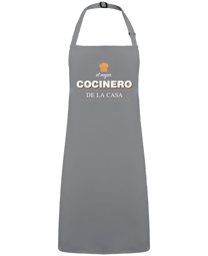 Delantal Sin Bolsillo El mejor cocinero de la casa por  tunetoo