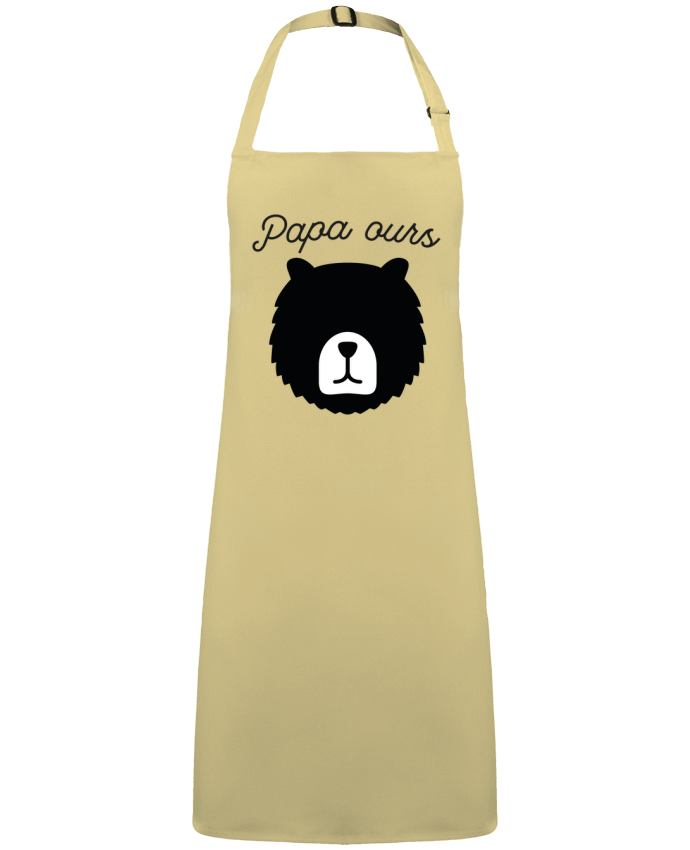 Tablier Papa ours par  FRENCHUP-MAYO