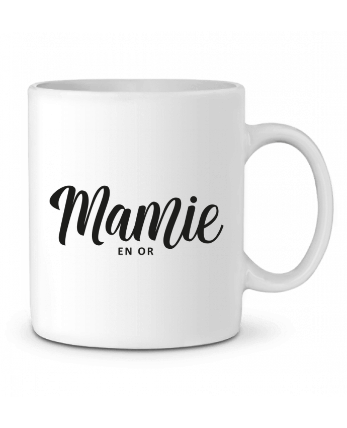 Ceramic Mug Mamie en or by FRENCHUP-MAYO