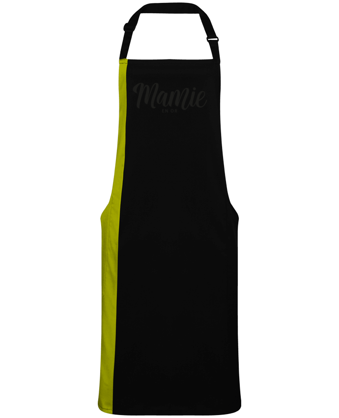 Two-tone long Apron Mamie en or by  FRENCHUP-MAYO