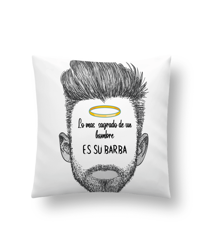 Cushion synthetic soft 45 x 45 cm Barba by Arturo Garcia 