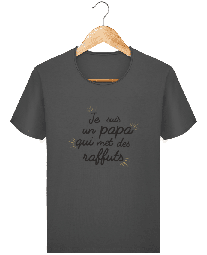  T-shirt Homme vintage Je suis un papa qui met des raffuts par tunetoo