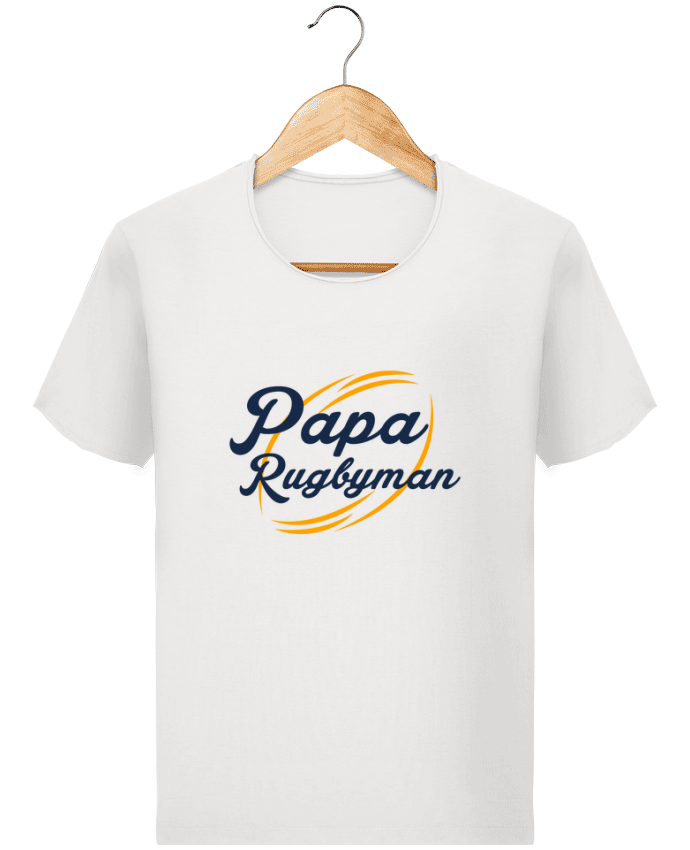  T-shirt Homme vintage Papa rugbyman par tunetoo