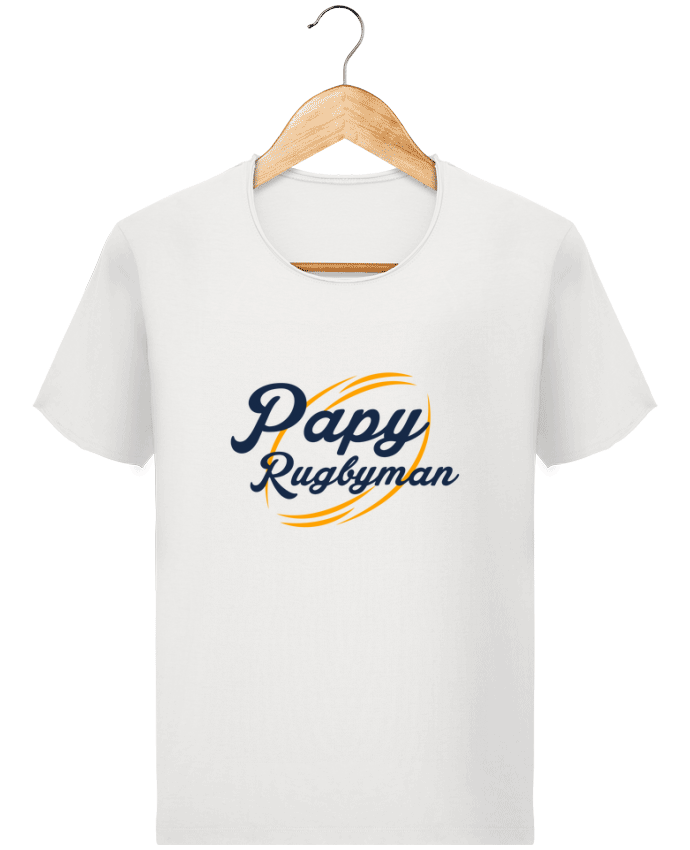  T-shirt Homme vintage Papy Rugbyman par tunetoo