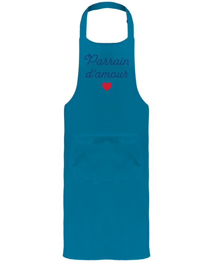 Garden or Sommelier Apron with Pocket Parrain d'amour by tunetoo