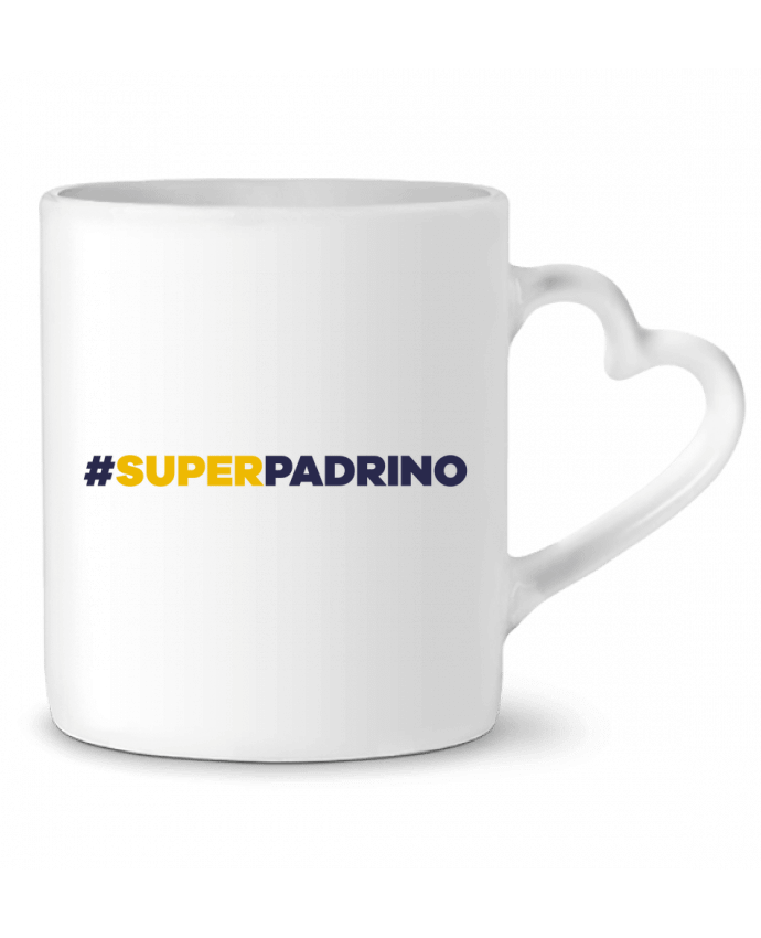 Mug Heart #SUPERPADRINO by tunetoo