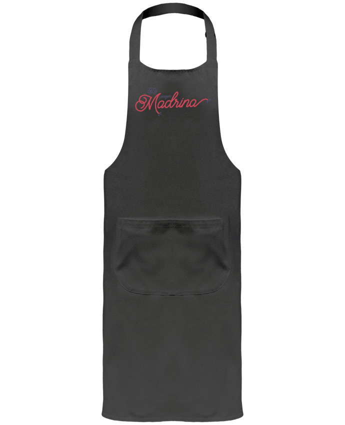 Garden or Sommelier Apron with Pocket La mejor Madrina by tunetoo