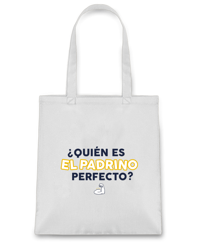 Tote Bag cotton Quién es el padrino perfecto ? by tunetoo