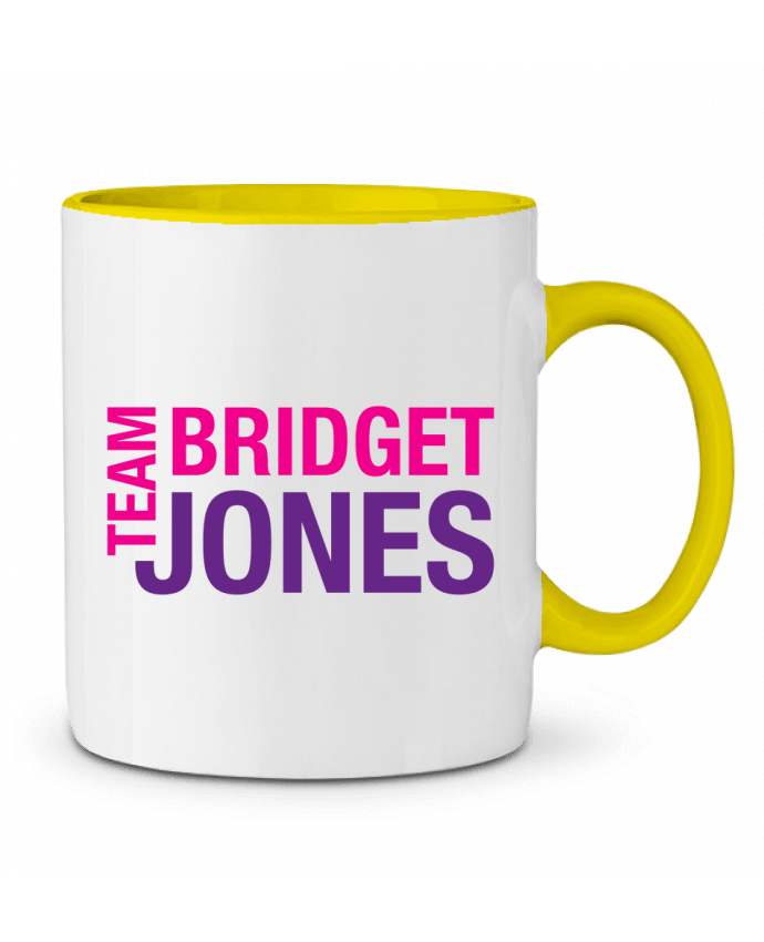 Two-tone Ceramic Mug Team Bridget Jones tunetoo
