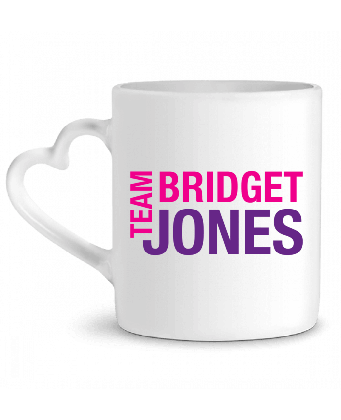 Mug coeur Team Bridget Jones par tunetoo