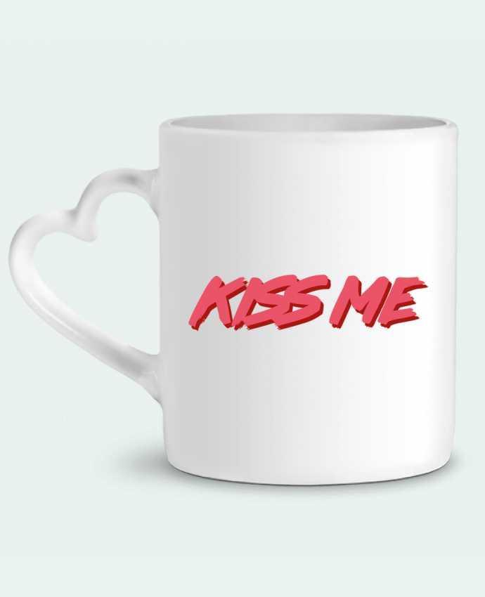 Mug Heart KISS ME by tunetoo
