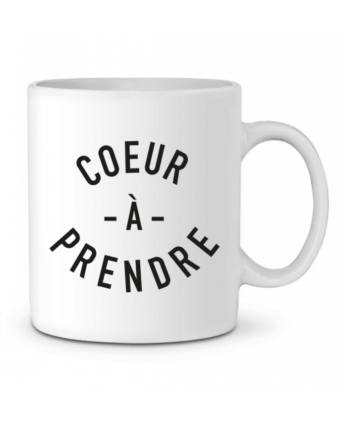 Ceramic Mug Cœur à prendre by tunetoo