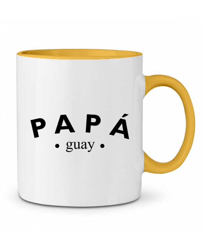 Mug bicolore Papá guay tunetoo