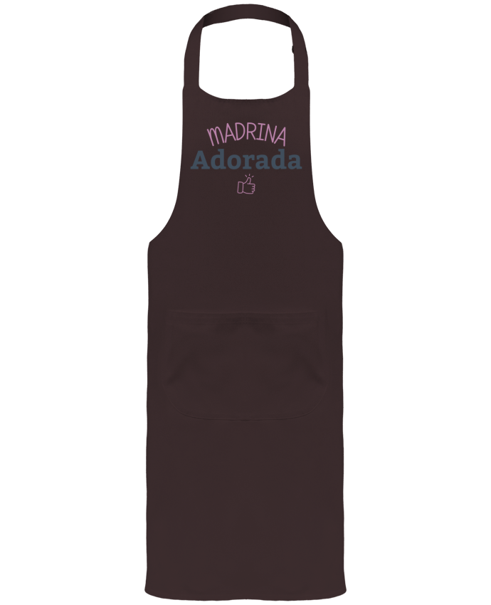 Garden or Sommelier Apron with Pocket Madrina adorada by tunetoo