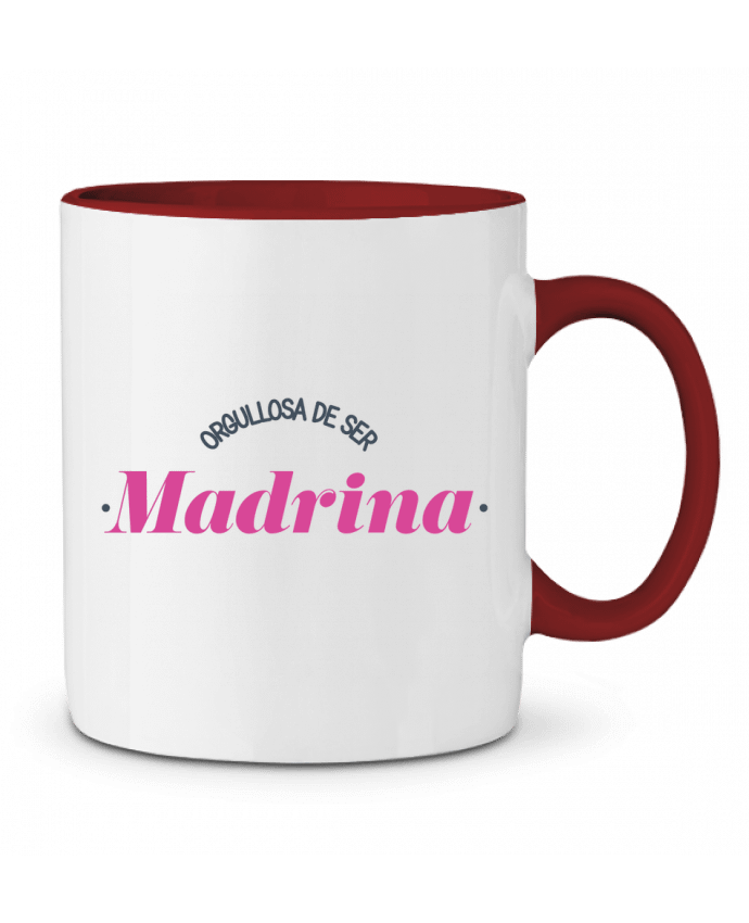 Mug bicolore Orgullosa de ser madrina tunetoo