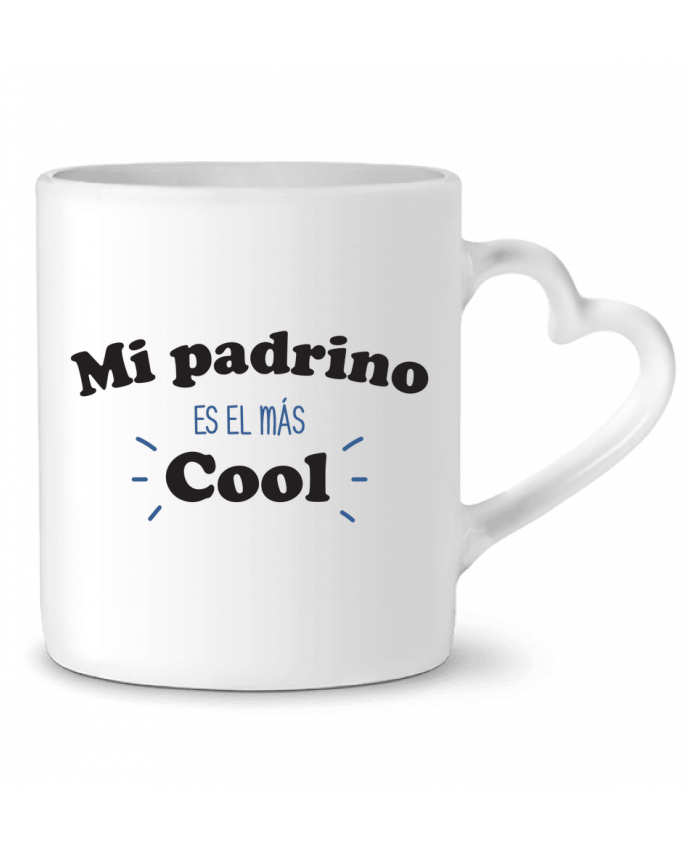 Mug coeur Mi padrino es el más cool par tunetoo