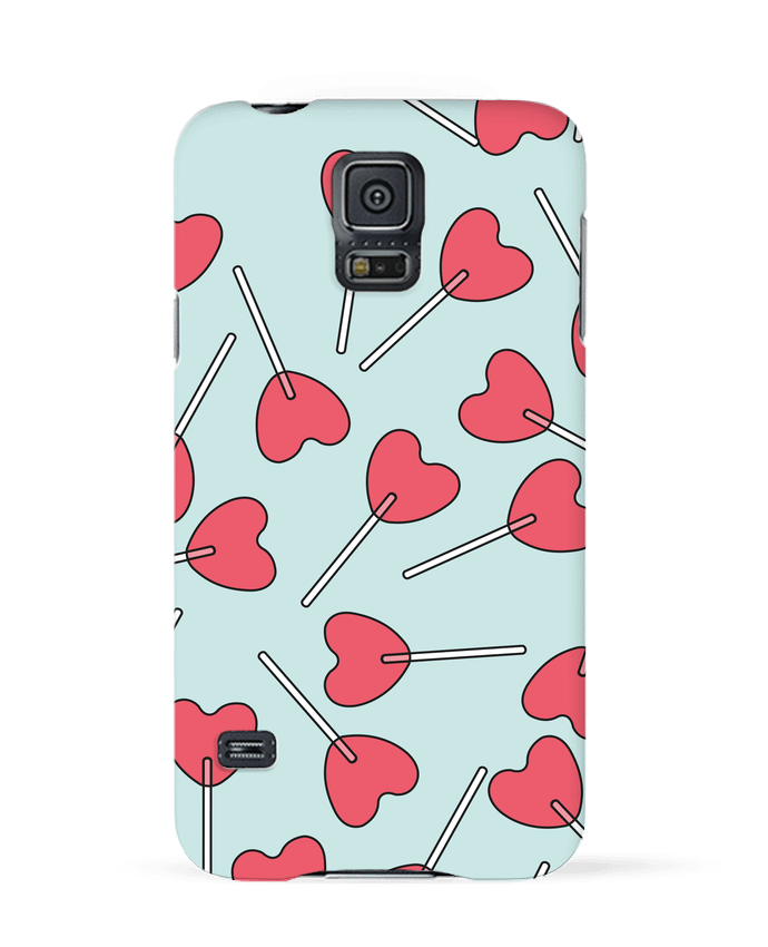 Case 3D Samsung Galaxy S5 Sucettes coeur by tunetoo