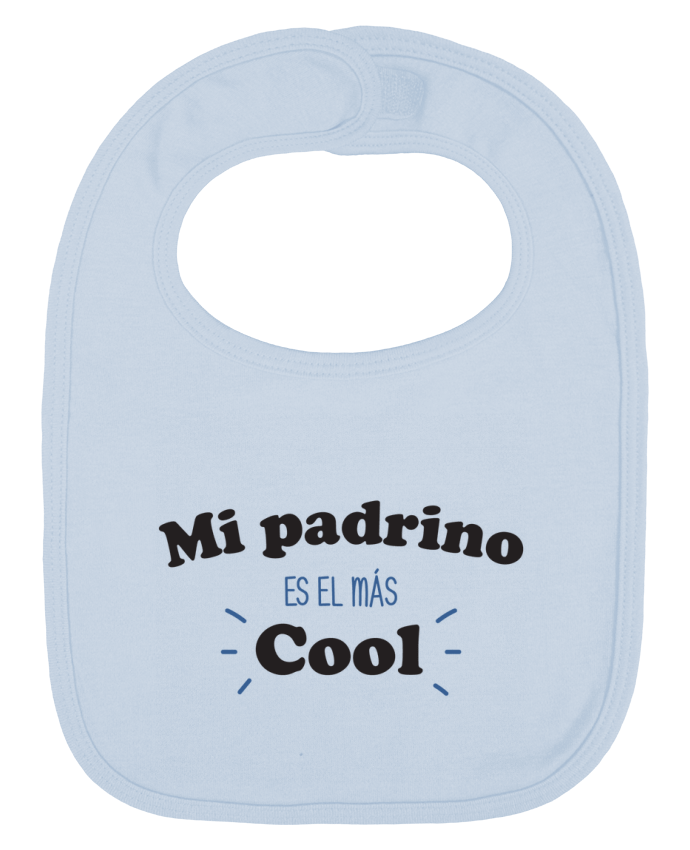 Bavoir bébé uni Mi padrino es el más cool par tunetoo