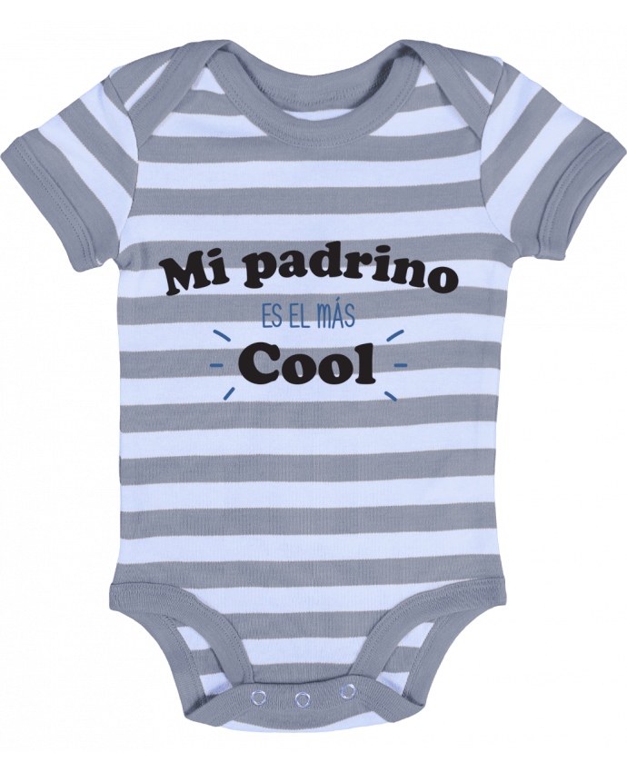 Baby Body striped Mi padrino es el más cool - tunetoo