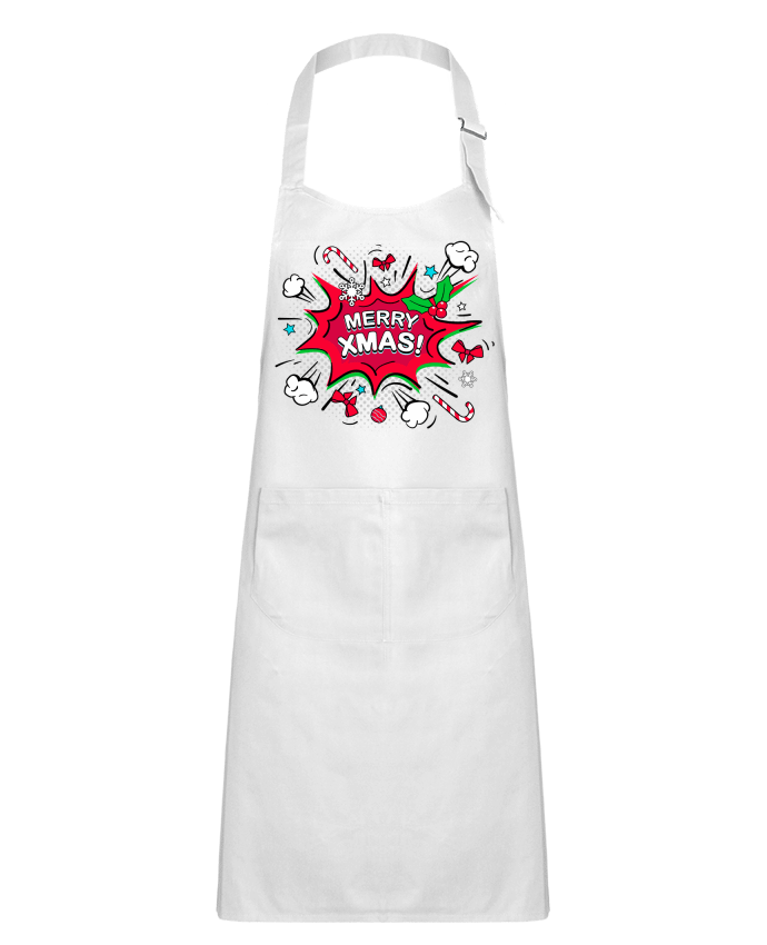 Delantal Niño con Bolsillo Merry XMAS por MaxfromParis