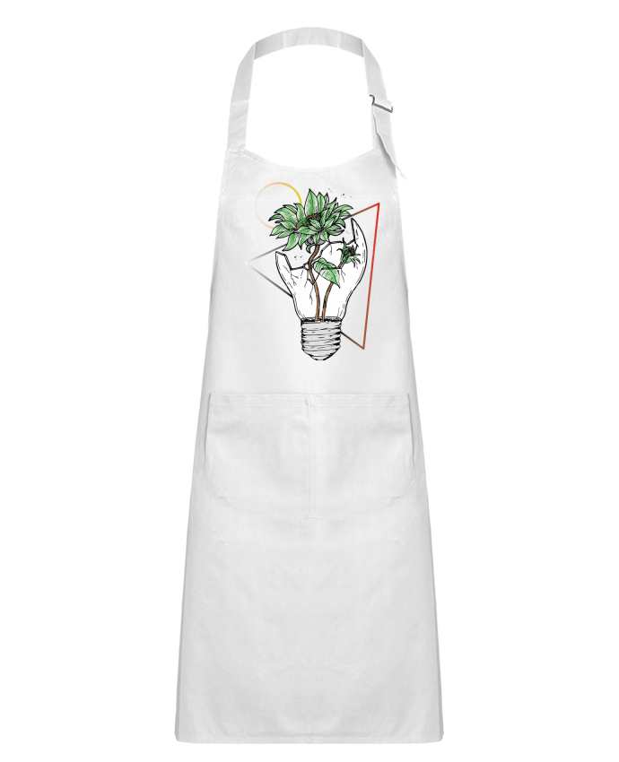 Kids chef pocket apron Ampoule vs la nature by jorrie