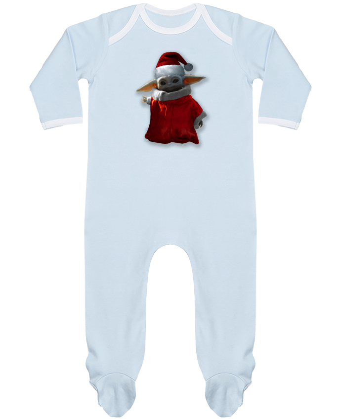 Body Pyjama Bébé Baby Yoda lutin de Noël par Kaarto