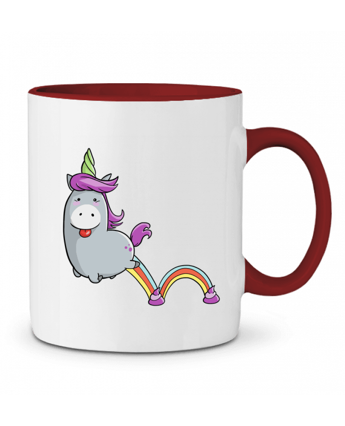 Taza Cerámica Bicolor Licorne sautillante Tomi Ax - tomiax.fr