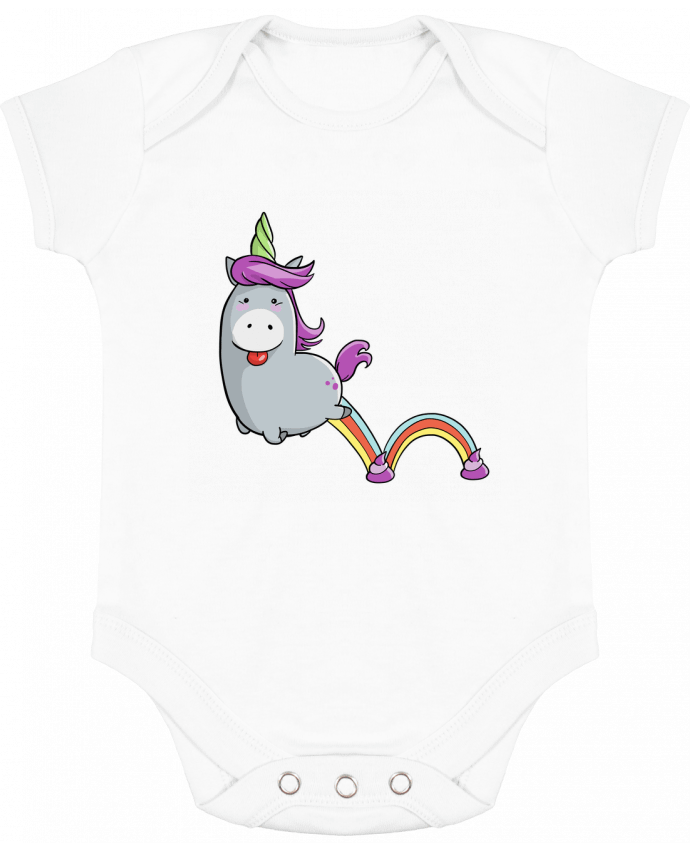 Baby Body Contrast Licorne sautillante by Tomi Ax - tomiax.fr