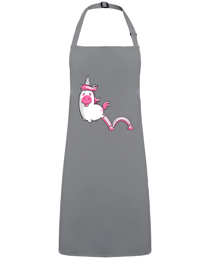 Tablier Licorne Sautillante - Version rose par  Tomi Ax - tomiax.fr