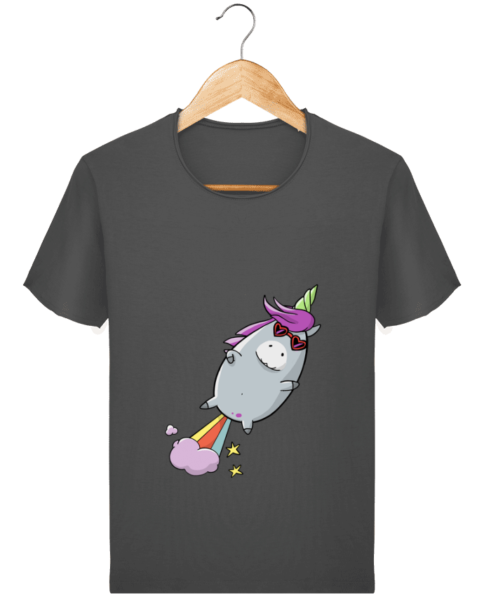 T-shirt Men Stanley Imagines Vintage Licorne à propulsion naturelle by Tomi Ax - tomiax.fr